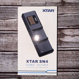 XTAR SN4 11 in 1 45w Charger for NP-F550/F570, NP-F750/F770, NP-F970 Batteries